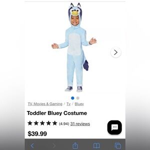 Spirit Bluey Toddler Costume